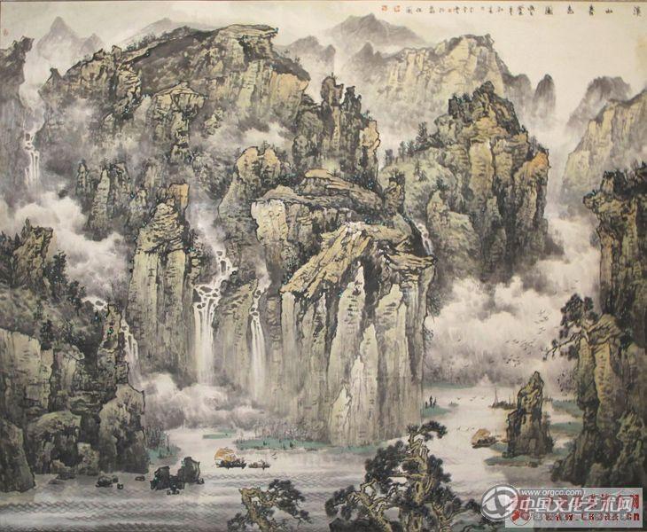 溪山春色图