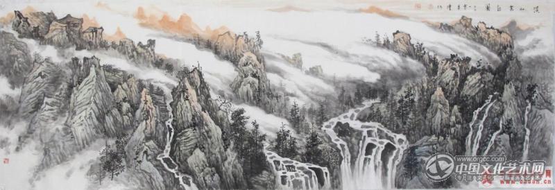 溪山云起图