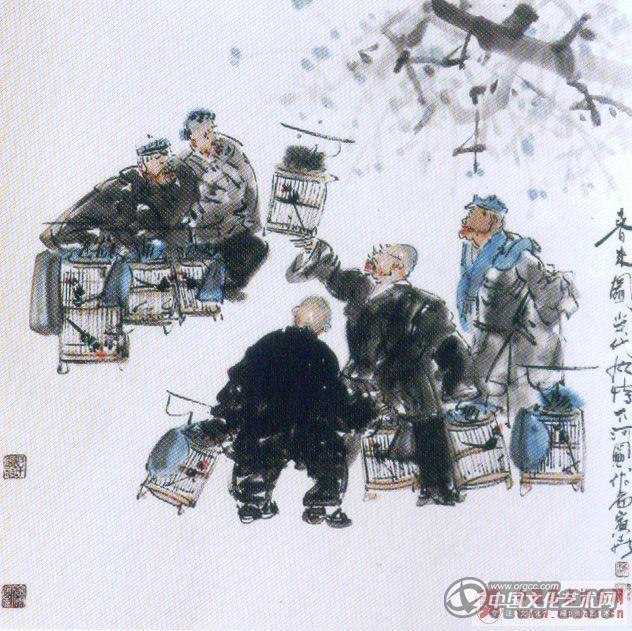 春来图
