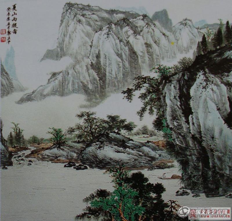 夏山雨后