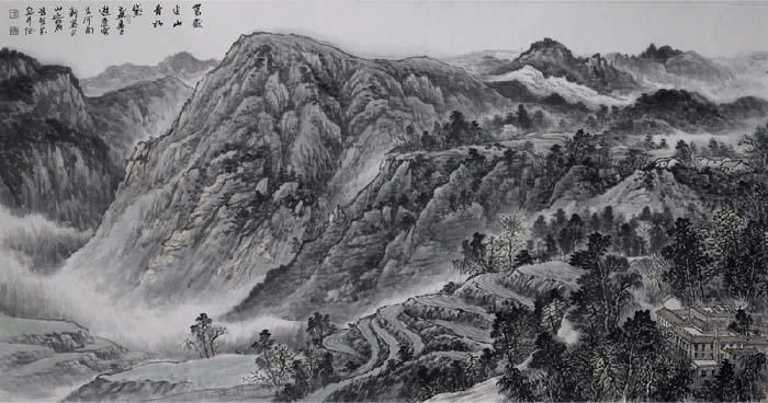 冯聚成国画作品