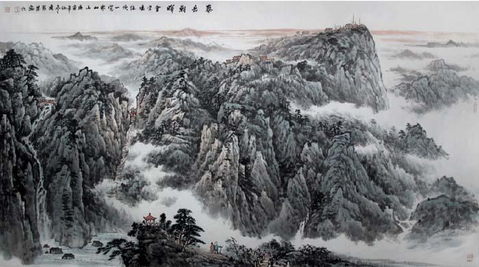 冯聚成国画作品