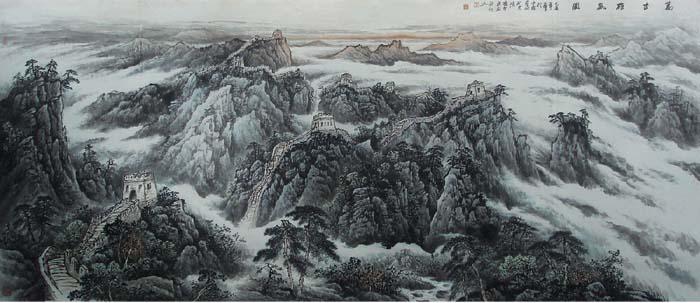 冯聚成国画作品