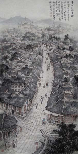 冯聚成国画作品
