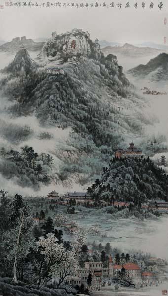 冯聚成国画作品