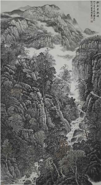 冯聚成国画作品