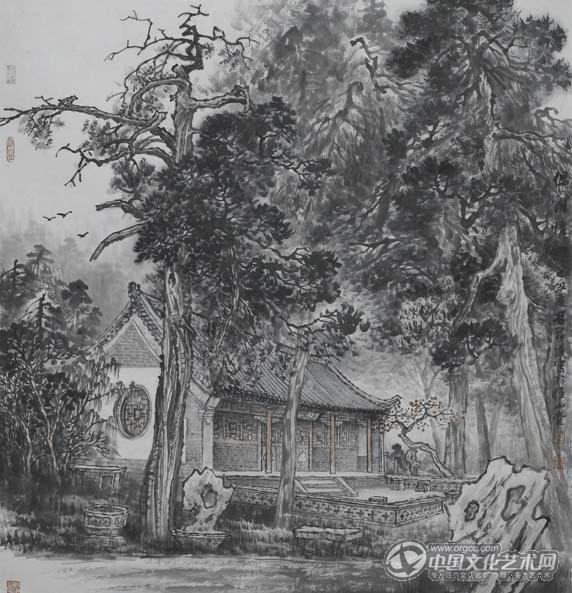 冯聚成国画作品