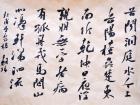 书法家郭朝卿作品《登岳阳楼》