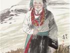 L1003038卓玛136cmx68cm2013年