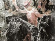 《鹰笛》 陈少林 95×180cm