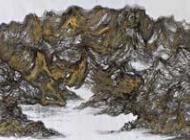 《龙蛇舞金山》 220x1200cm 2008年