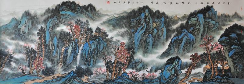 春来遍是桃花水不变仙源何处寻