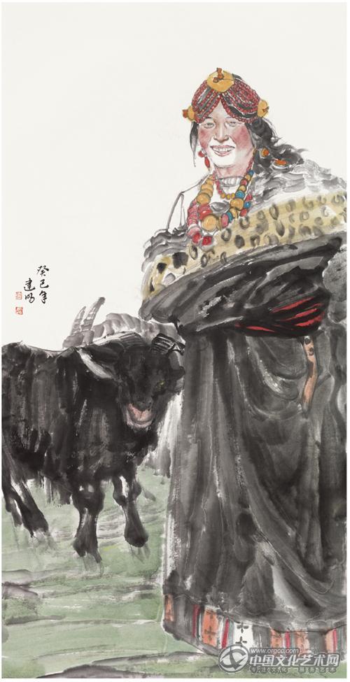 L100304牧场之春136cmx68cm2013年