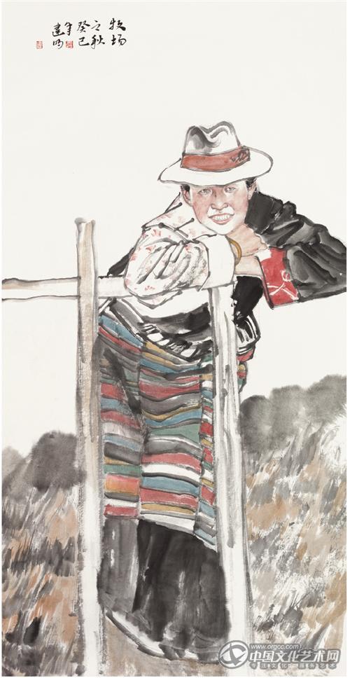 L100304牧场之秋136cmx68cm2013年
