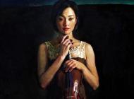 《思念无声》 赖征云 146x95cm 2008年