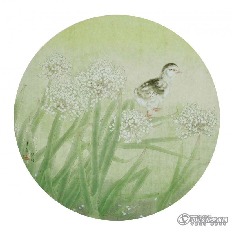 王艳利工笔花鸟作品
