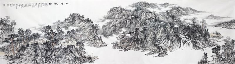 山川映辉-山水-王建超作品-国画家王建超 官方网站-文化艺术网