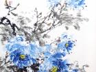 画家郝淑琳花鸟作品