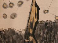 《诗琴》 岛子 70x140cm 2011年