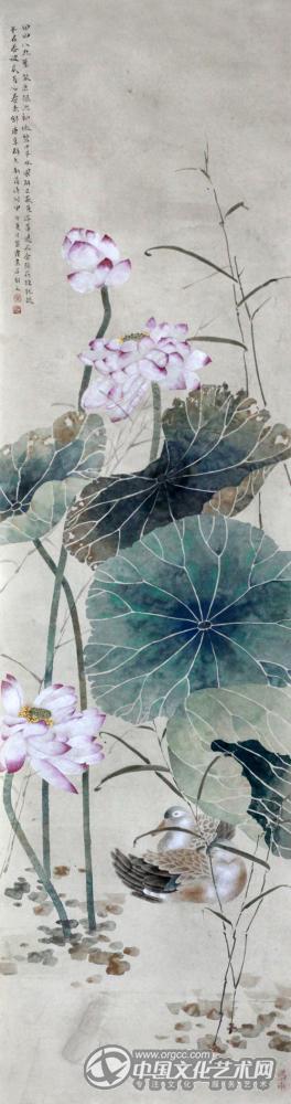 国画家常丽霞工笔花鸟作品