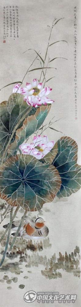 国画家常丽霞工笔花鸟作品
