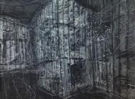 《晒衣场01》 陈劭彦 100x100cm 2013