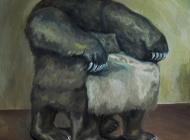 《爵位》 魏绵 80x80cm 2013