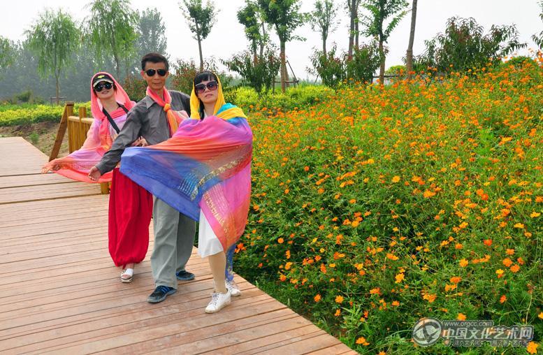 在金堤河湿地公园摄影