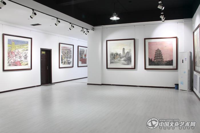博艺美术馆展厅一角