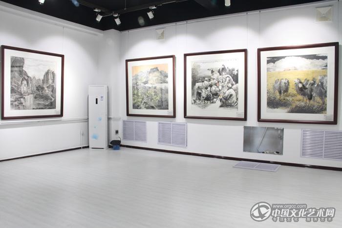 博艺美术馆展厅一角