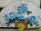 画家郝淑琳扇面花鸟作品