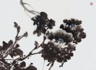 100 曹文洛 《洛阳三月花似锦》 写意花鸟 尺寸：136x68 参考价：RMB8000 起拍价：RMB—— 
