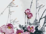 088 刘久亮 《明月》 写意花鸟 尺寸：136X68 参考价：RMB12000  起拍价：RMB——