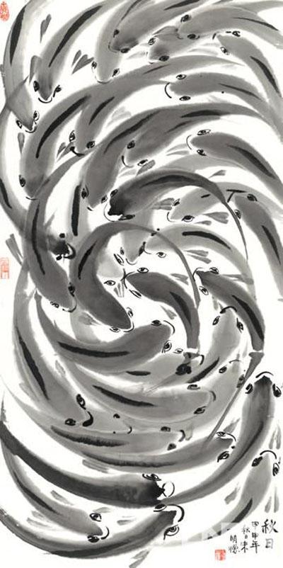 朱明德作品《秋日》