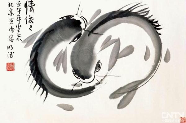 朱明德作品《情依依》