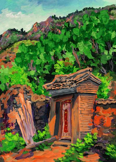 韩东光水粉作品