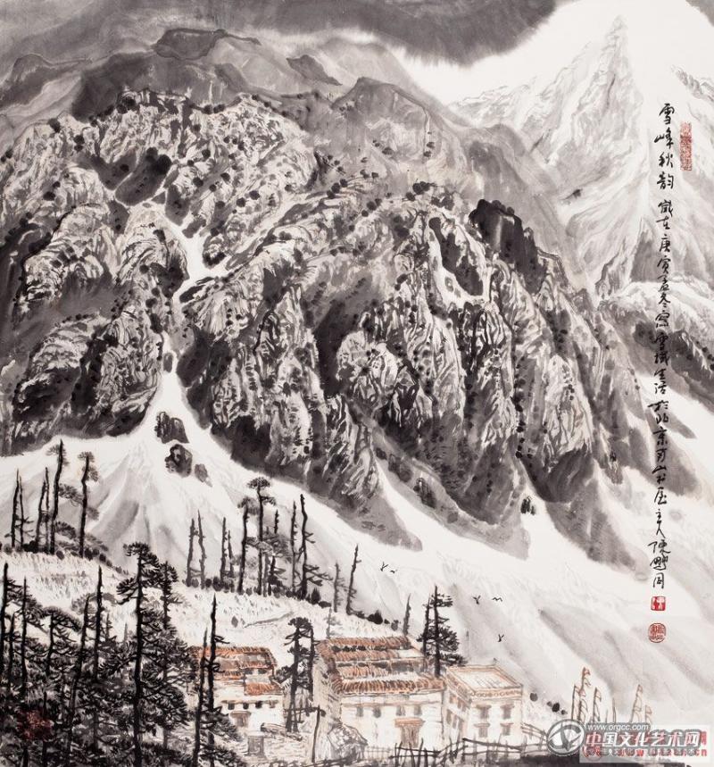 雪峰秋韵
