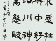 004号 作者：王少宇 书法 尺寸：136X60