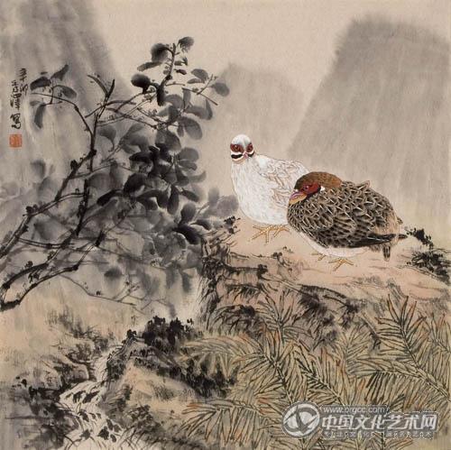 泉石悠然处68x68cm