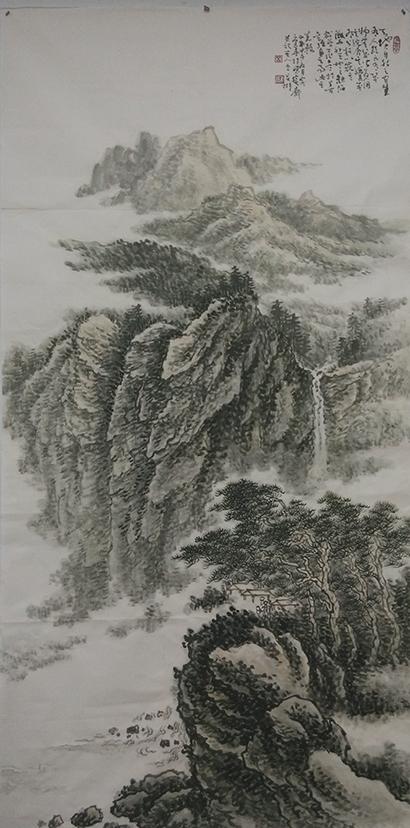 四尺山水