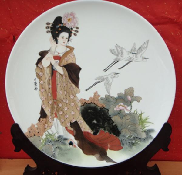 瓷画----工笔人物