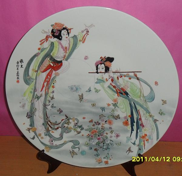 瓷画----工笔人物