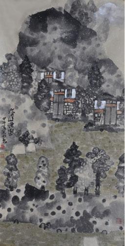 西山烟云