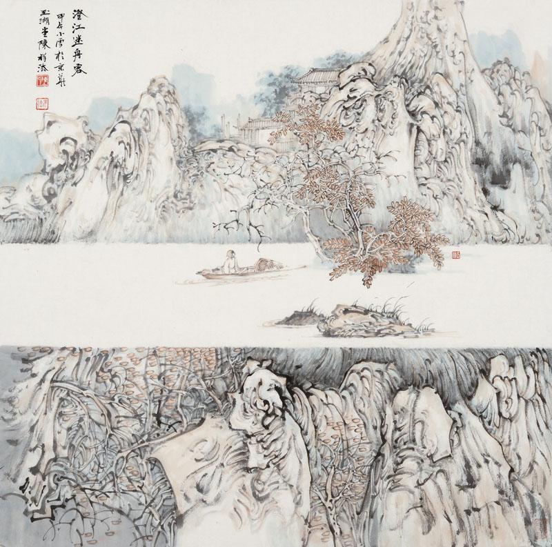 澄江迷舟容