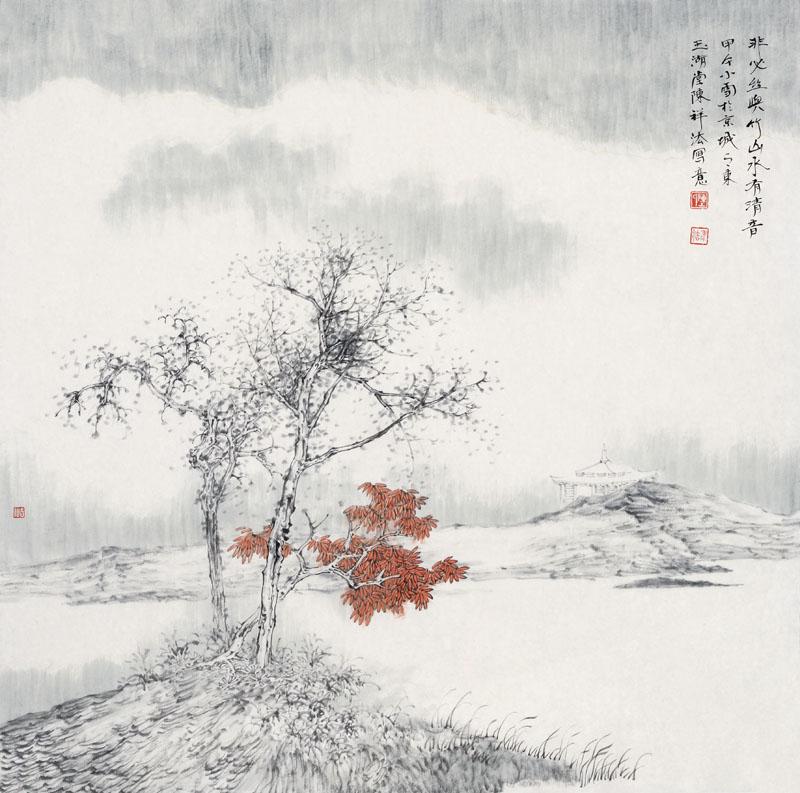 非必丝与竹，山水有清音