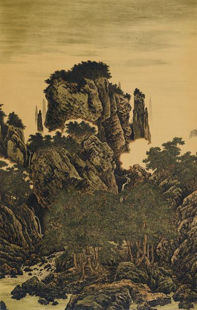 山水作品