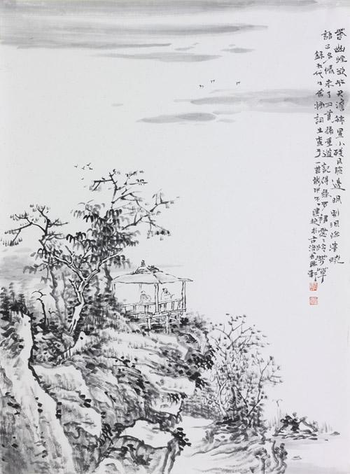 生查子-山水-王建超作品-国画家王建超 官方网站-文化艺术网