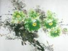 画家郝淑琳花鸟作品