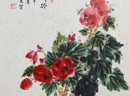 《醉吟》26cmX26cm