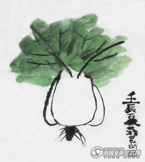 国画白菜